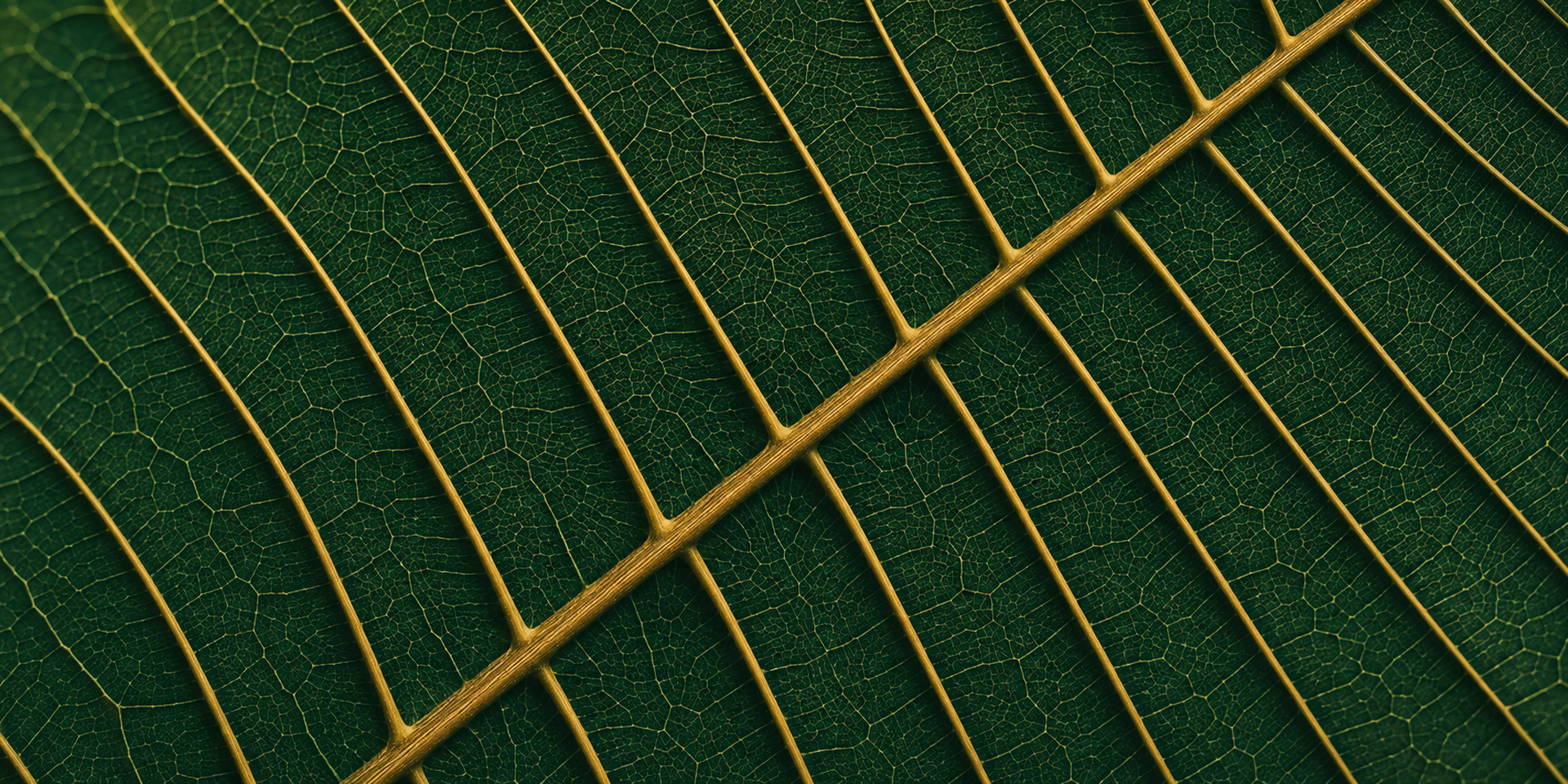 Macro detail of a kratom leaf showing veins and texture
